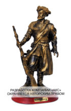 Скульптура Памятник первооткрывателям Сибири "Похабов"