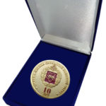 Настольная медаль "10 лет Сибирскому Военному Округу"